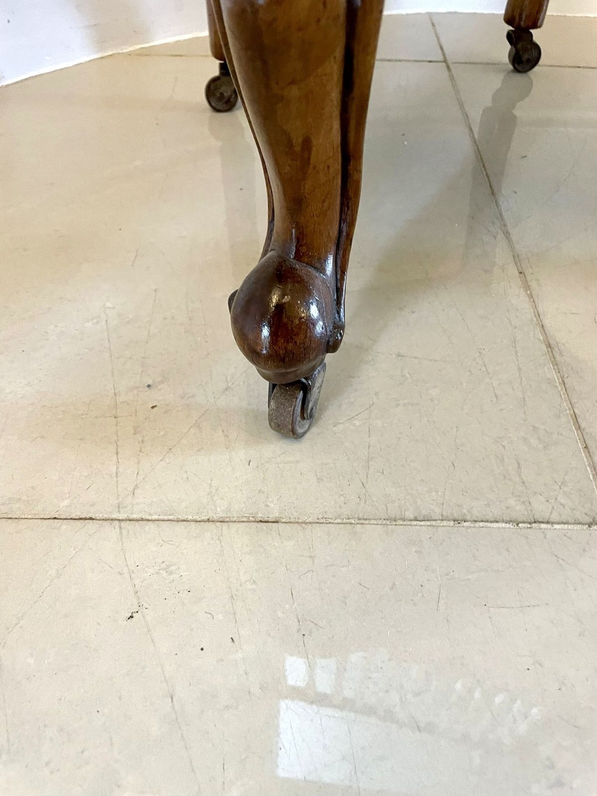 photo for sale Antique 19th Century Carved Walnut Side Chair