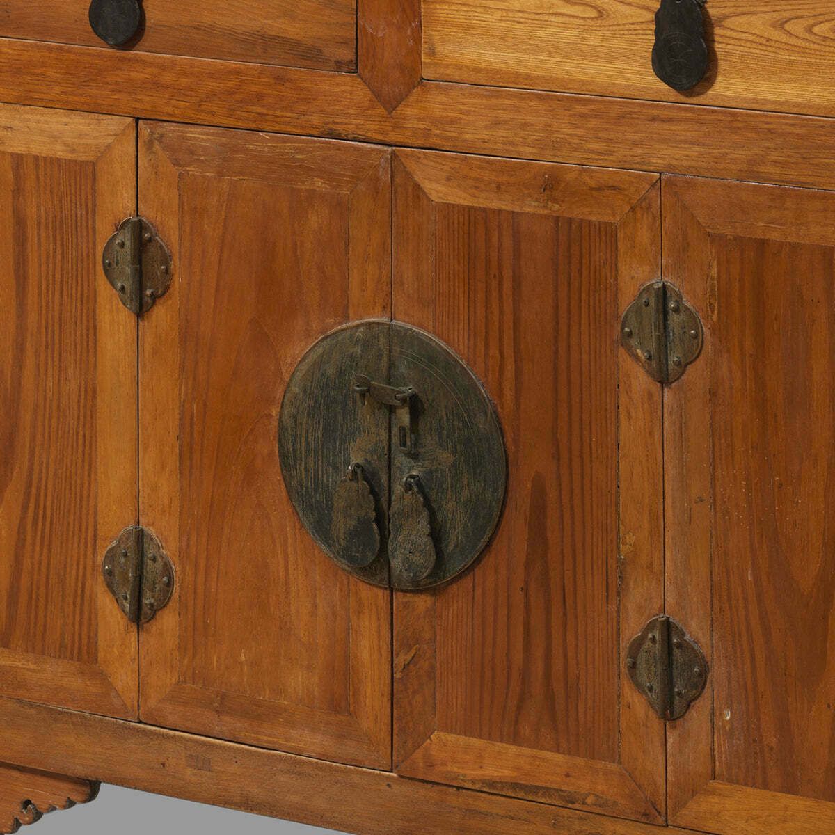 Square Cornered Beech Cabinet photo Furniture