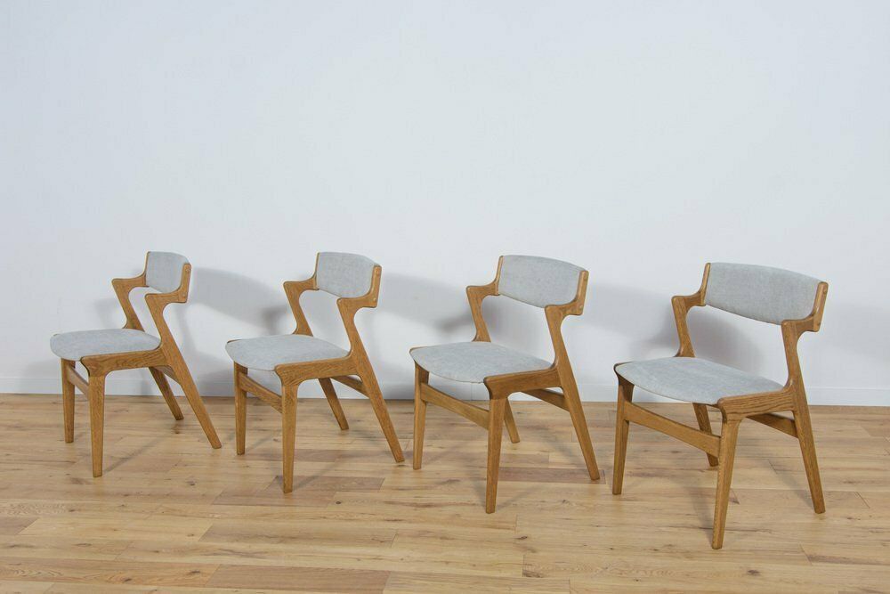 Mid Century Danish Dining Chairs From Nova Mobler, 1960s, Set Of 4 photo furniture