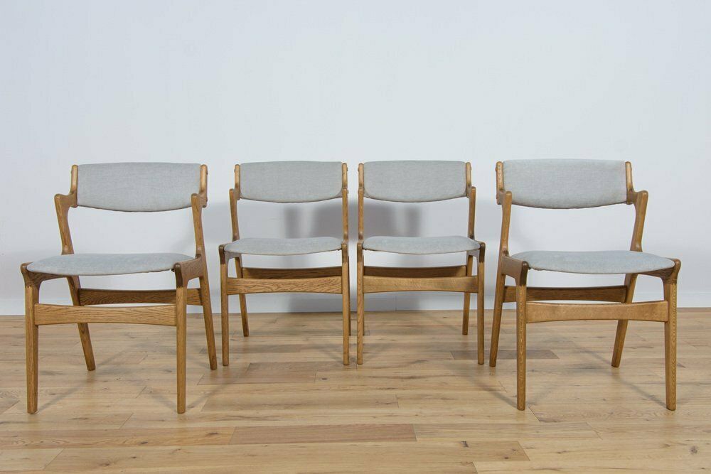 Mid Century Danish Dining Chairs From Nova Mobler, 1960s, Set Of 4 photo for sale