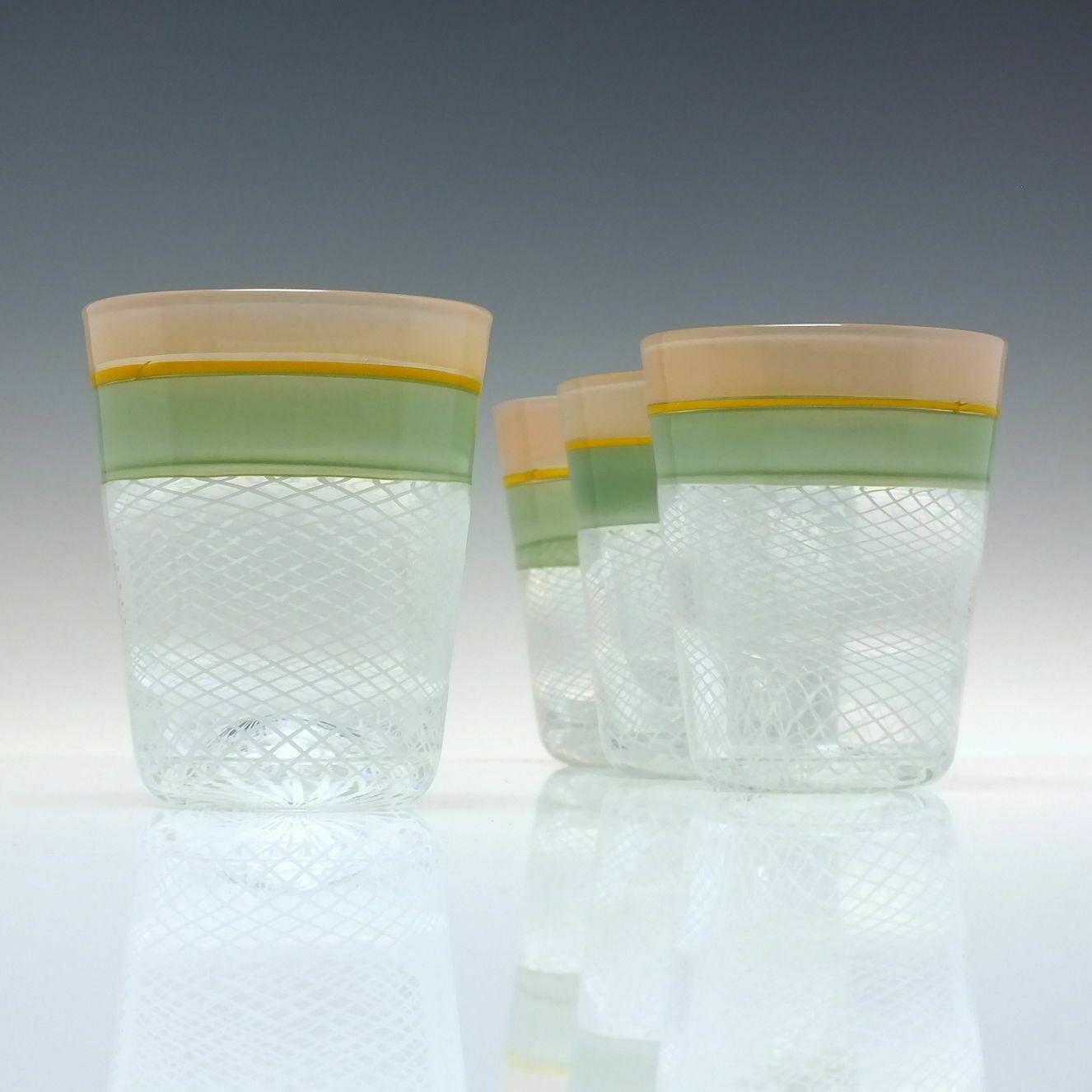 Scottish Mike Hunter Vitro A Filli Large Glass Tumbler 2015 (4 Available) photo Home Decor