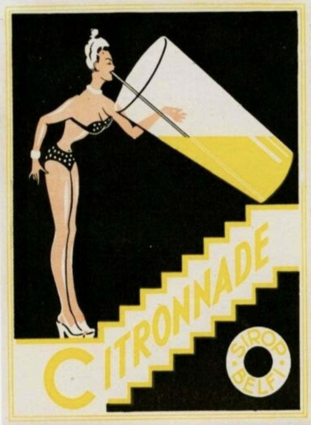 Citronade, 1930s, Vintage