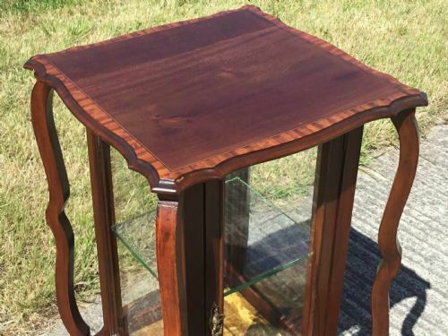 Superb Arts & Crafts Inlaid Bijouterie Cabinet photo 225.0