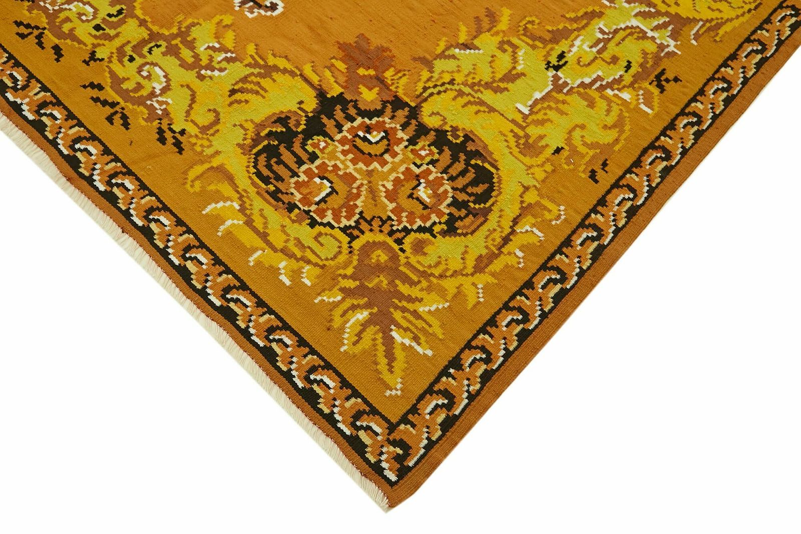 Handmade Vintage Moldovan 189 Cm X 285 Cm Kilim Rug photo Textiles