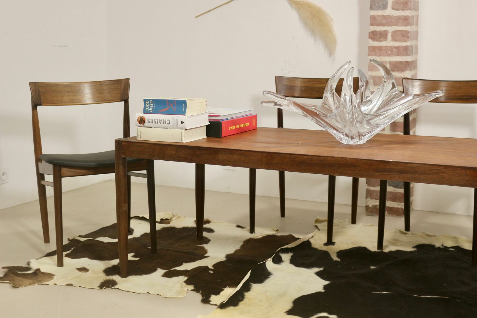 photo vinterior Scandinavian Teak Coffee Table Year 60 : Ref : Rosy