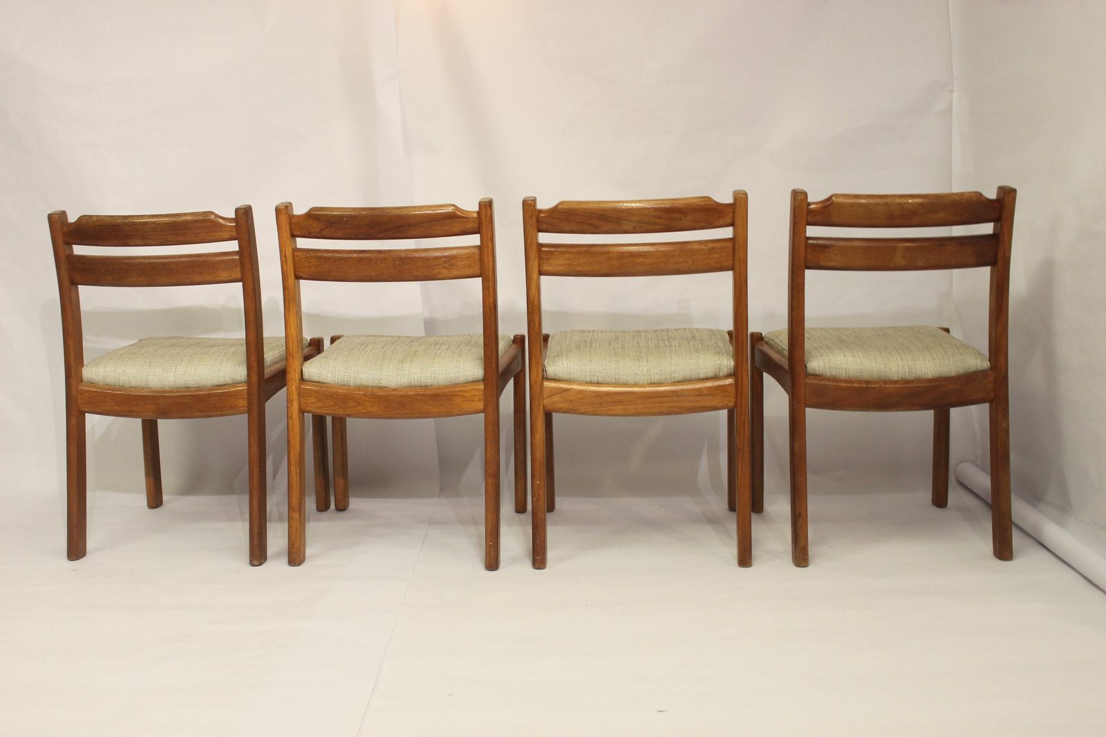 photo for sale Set Of 4 Dyrlund Chairs From The 60s In Teak