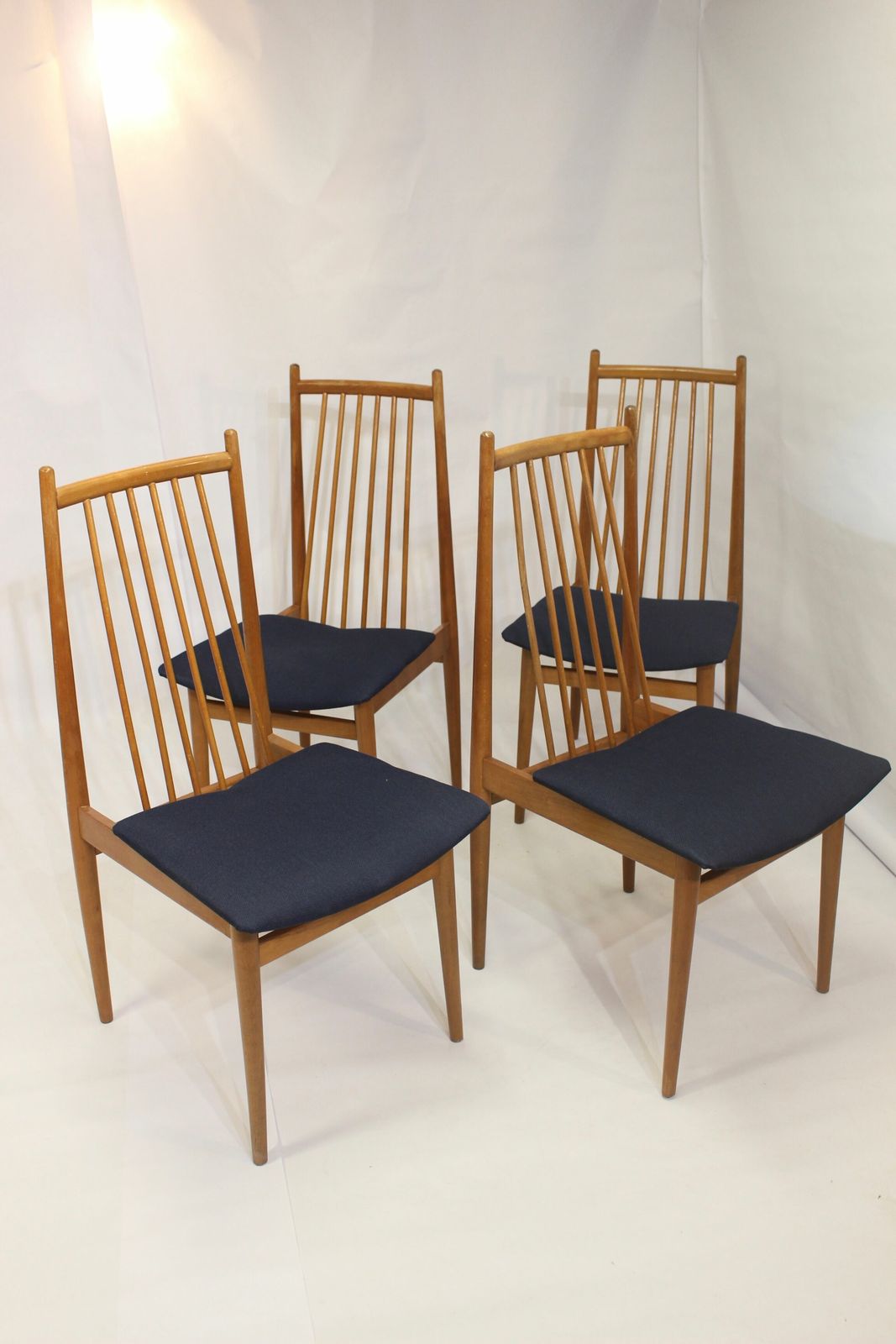 Set Of 4 Scandinavian Chairs From The 70s photo 616.0