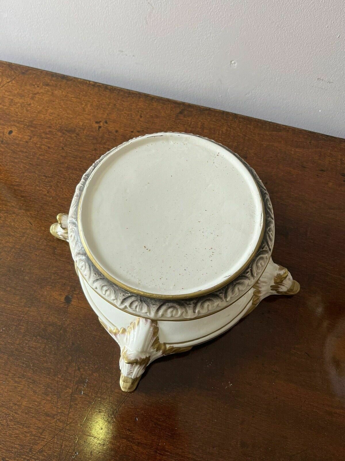 Satsuma Dogs Of Fo Vase On Stand. Large & Impressive photo vintage