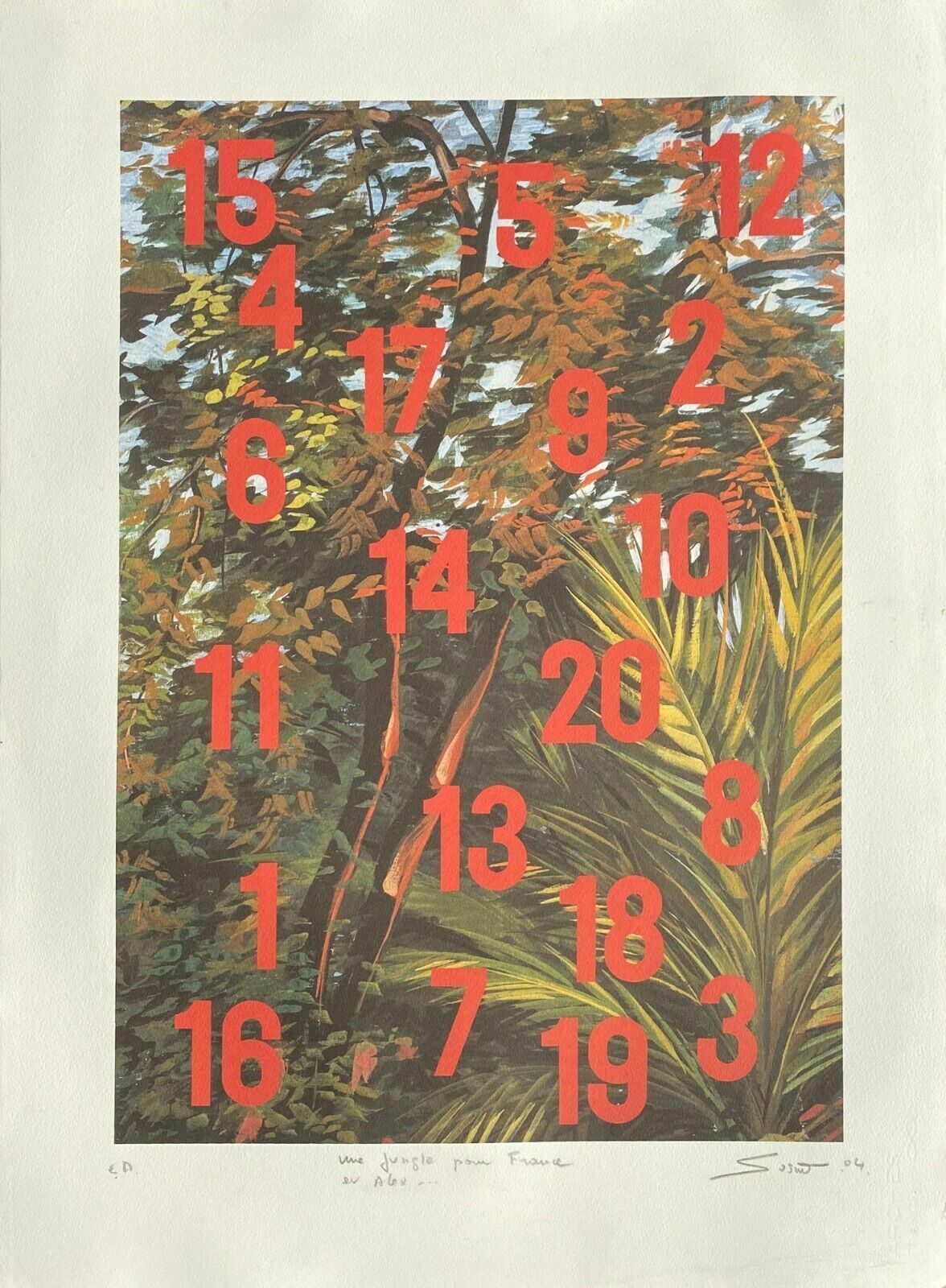 Sacha Sosno   Original Signed Photo Lithography   Cap Au 230