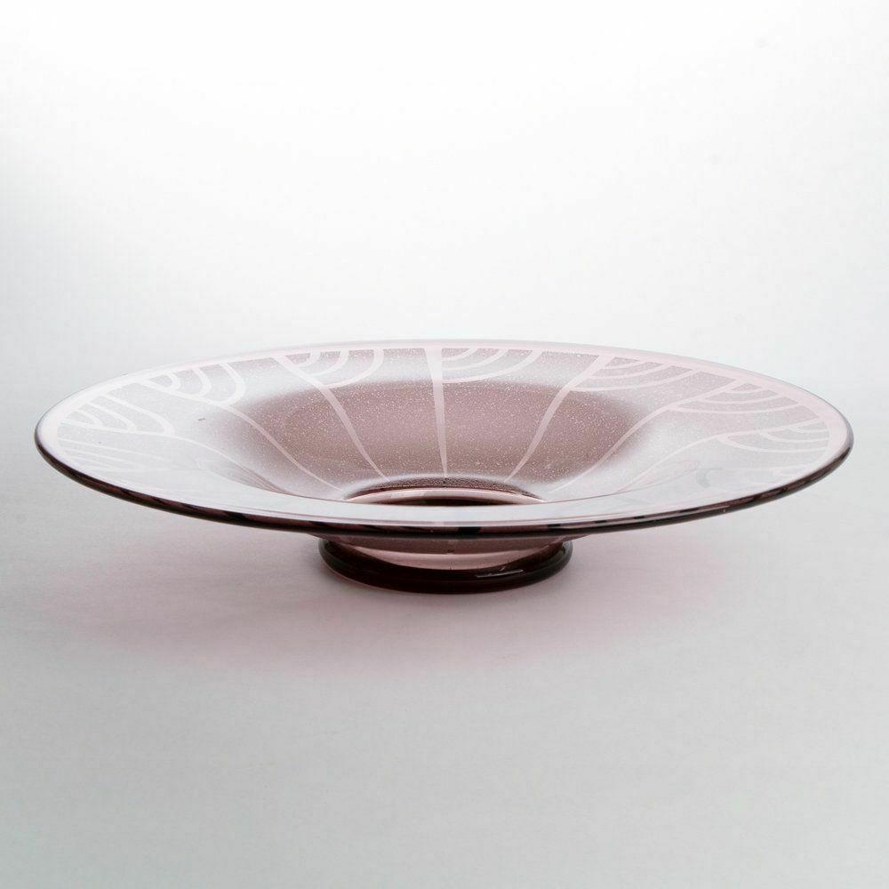 French Art Deco Charles Schneider Acid Etched Coupe C.1930