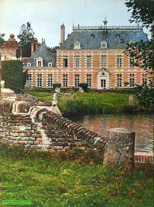 Chateau De Villebourgeon – Poster Op Karton – Frankrijk – Draeger 1970