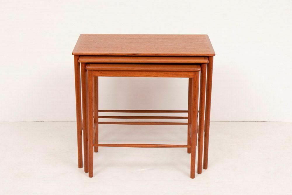 Danish Teak Nest Of Tables C.1980 photo furniture