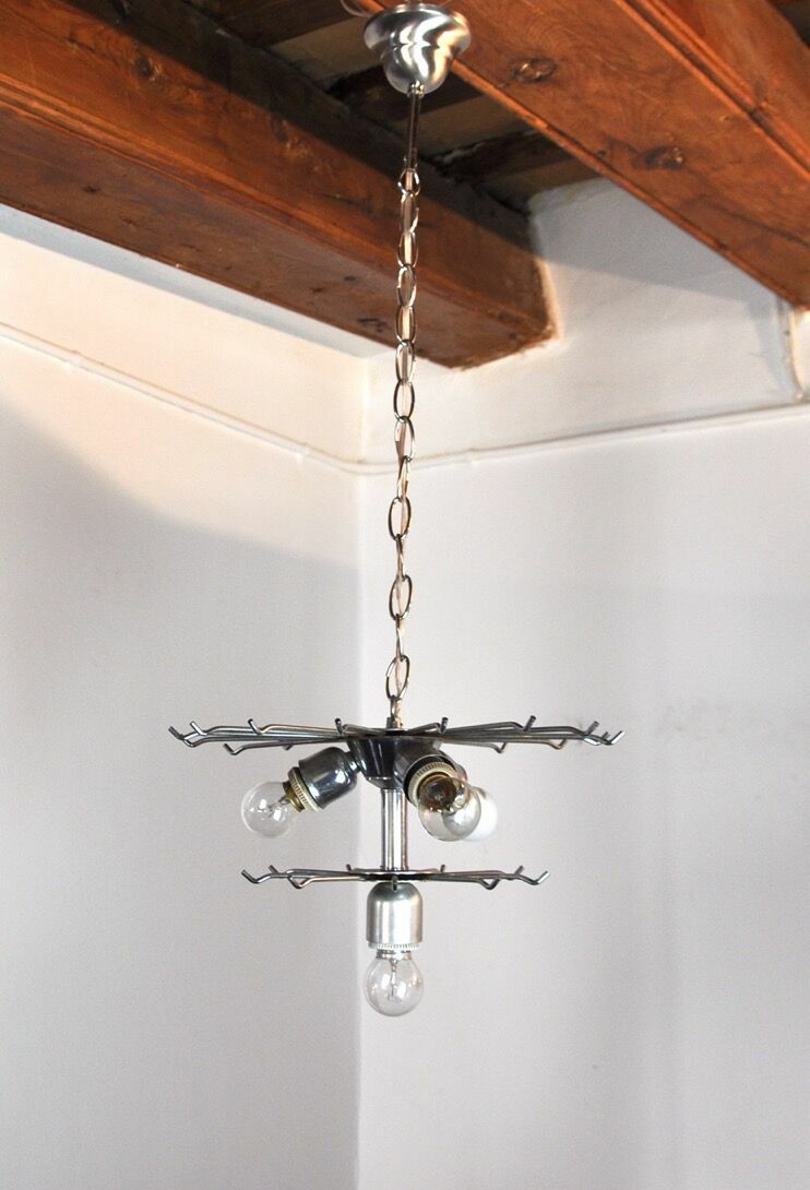 Zero Quattro Chandelier In Brown Cut Glass From Murano Italy 1970 photo Lighting