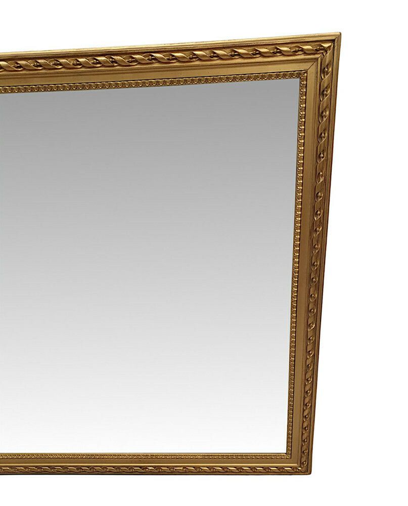A Very Fine And Elegant 19th Century Giltwood Mirror photo Home Decor
