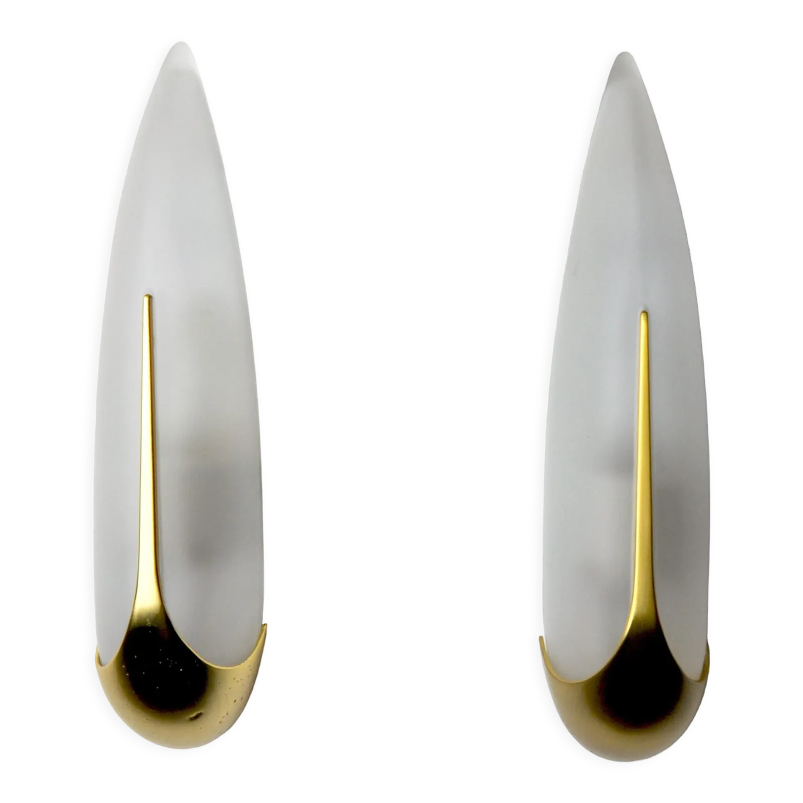 Pair Of "Ears Of Corn" Sconces Idearte Spain 1980
