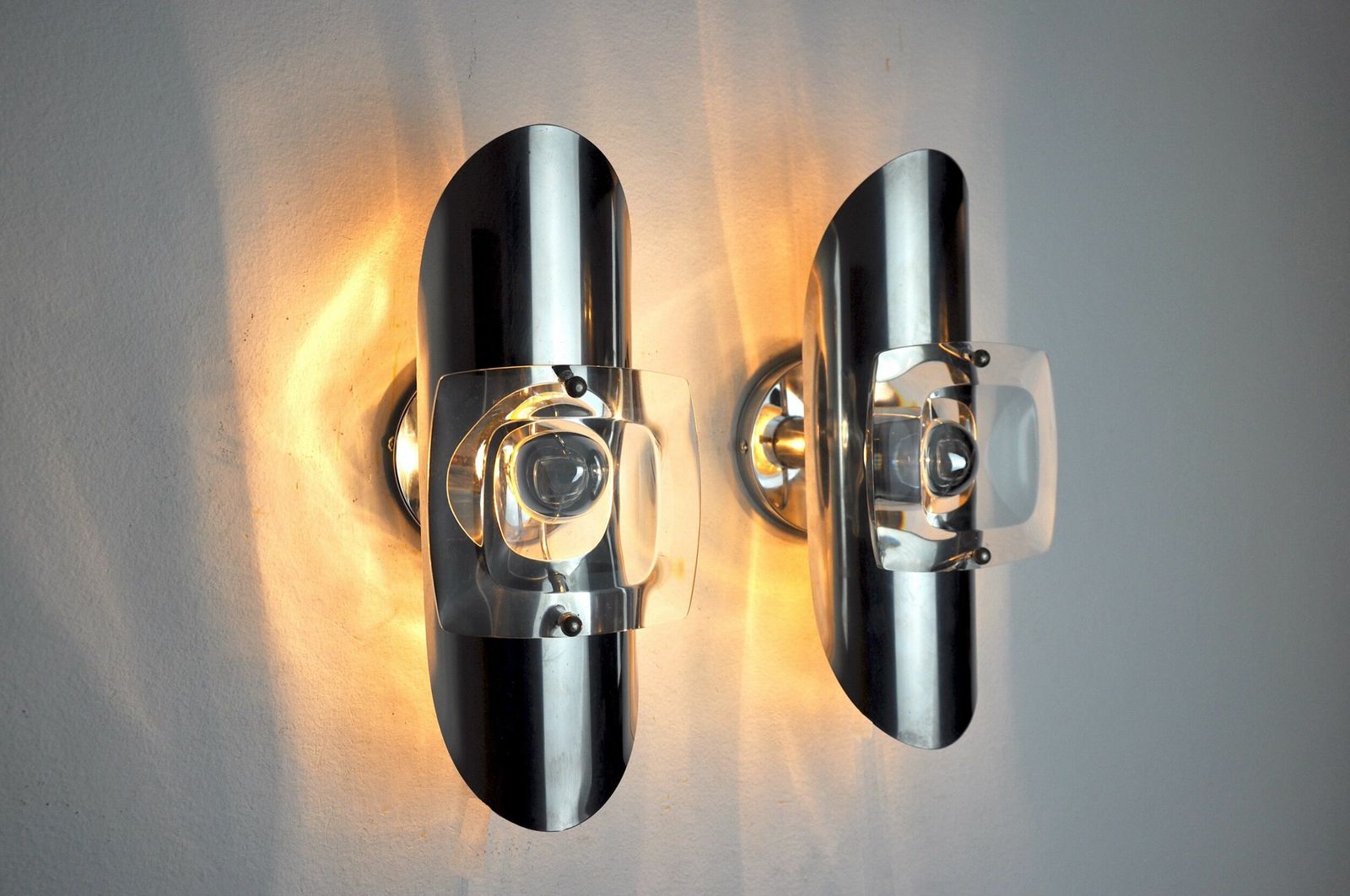 Pair Of Oscar Torlasco Sconces, Murano Glass, Italy, 1970 photo buy