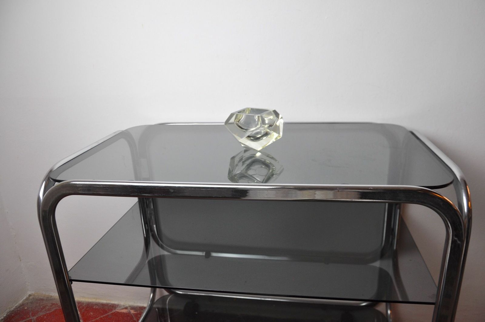 Ashtray By Flavio Poli For Seguso, Sommerso Glass, Murano, Italy, 1960 photo for sale