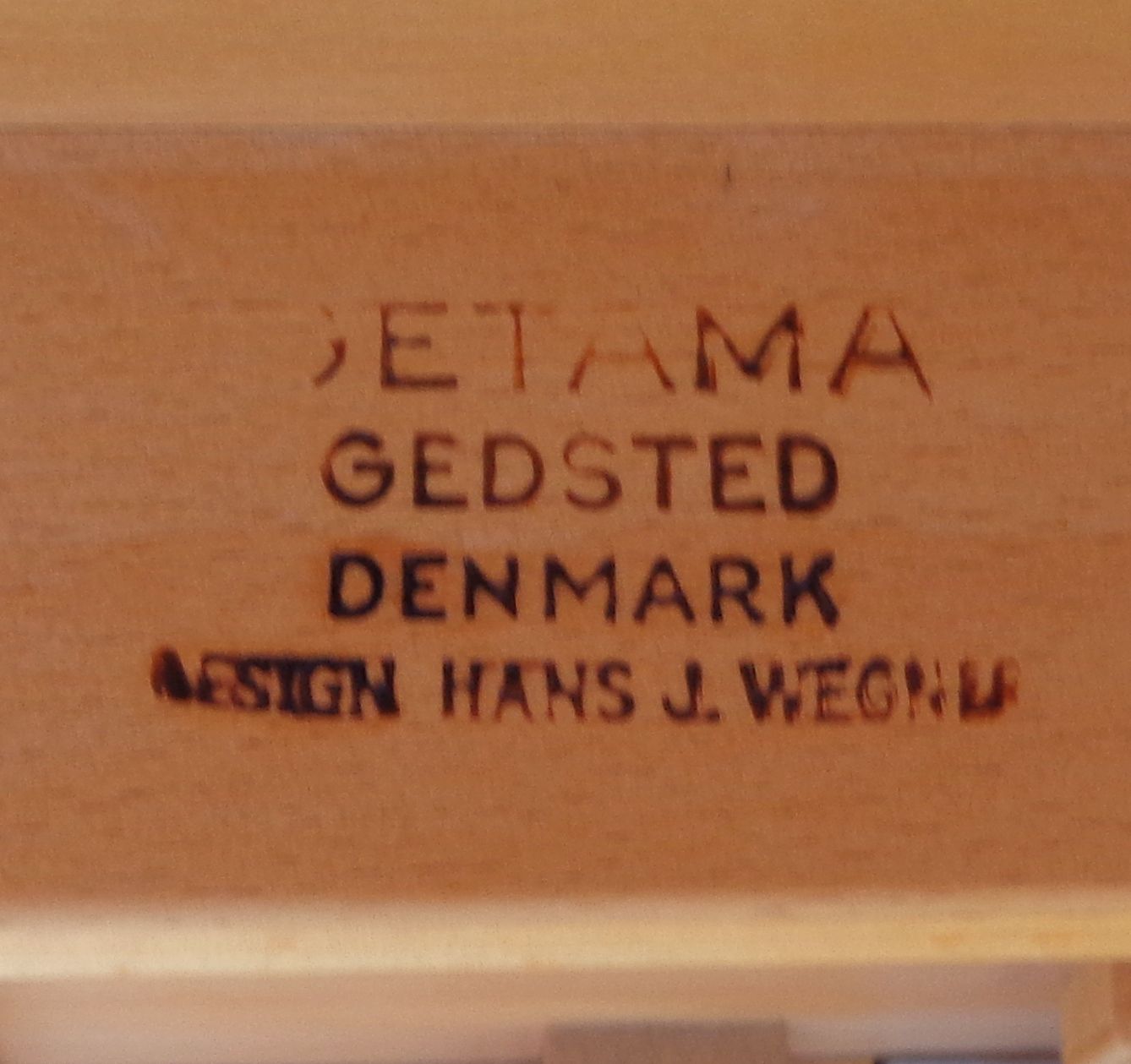 Hans J. Wegner: Coffee Table Of Solid Beech photo for sale