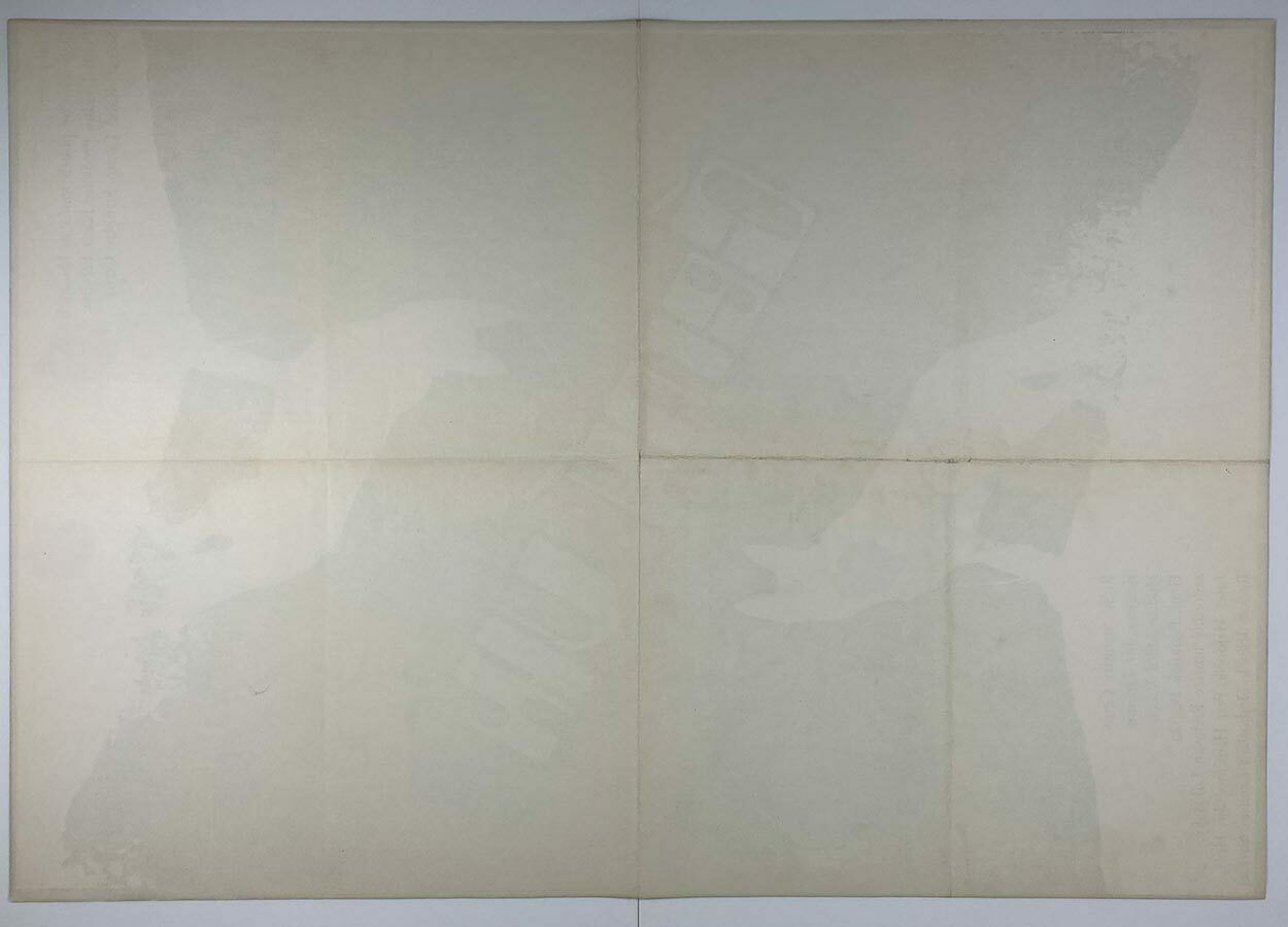 Movie Poster, Black Wolf, Milan Grygar, 1971 photo vintage