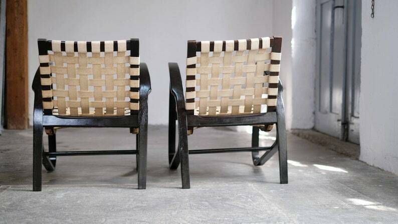 Art Deco Bentwood Armchair By Jan Vanek, 30s (1 Of 2) photo vinterior