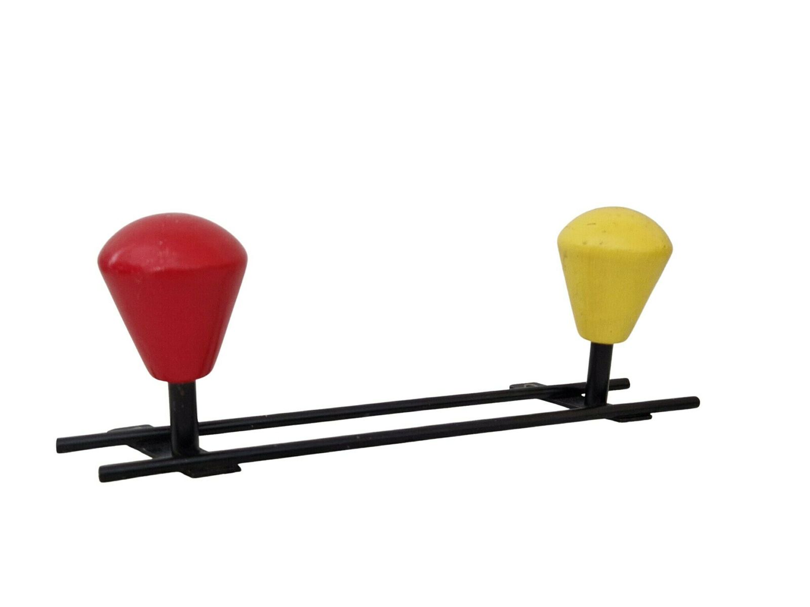 Mcm Atomic Era Coat Rack And Hat Hooks, 1950s French Mid Century Modern Sputnik Home Wall Decor photo 113.0
