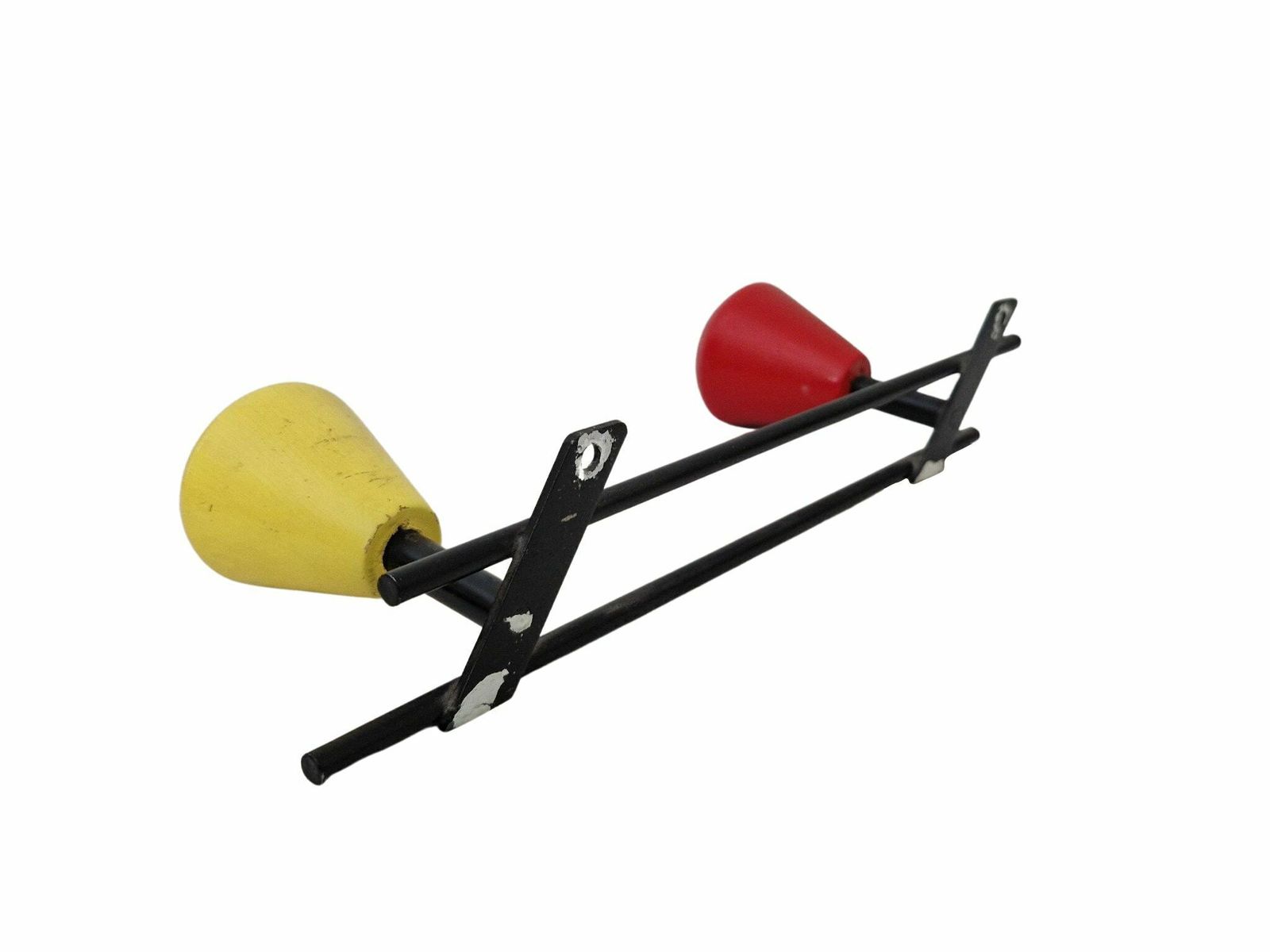 photo furniture Mcm Atomic Era Coat Rack And Hat Hooks, 1950s French Mid Century Modern Sputnik Home Wall Decor