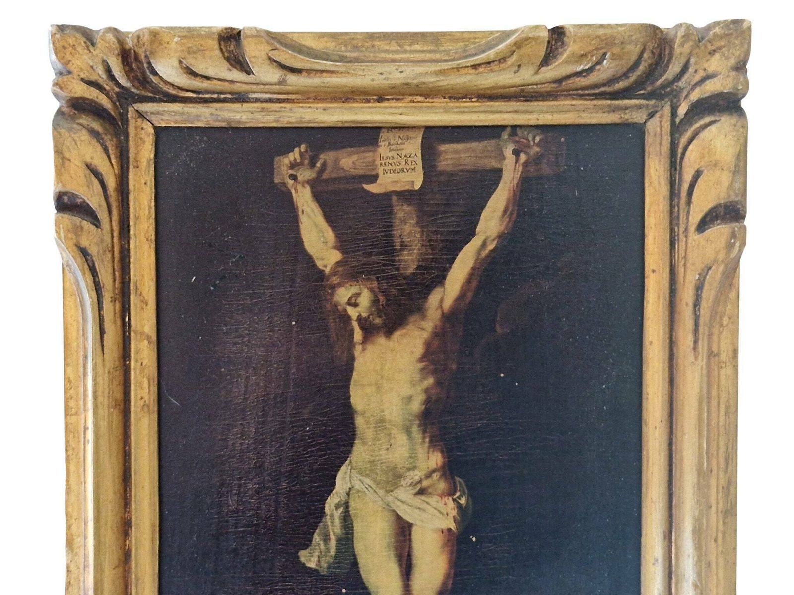 Florentijnse Kunstprint Van De Kruisiging Van Jezus, Christus Aan Het Kruis Naar Rubens, Religieuze Wanddecoratie photo for sale