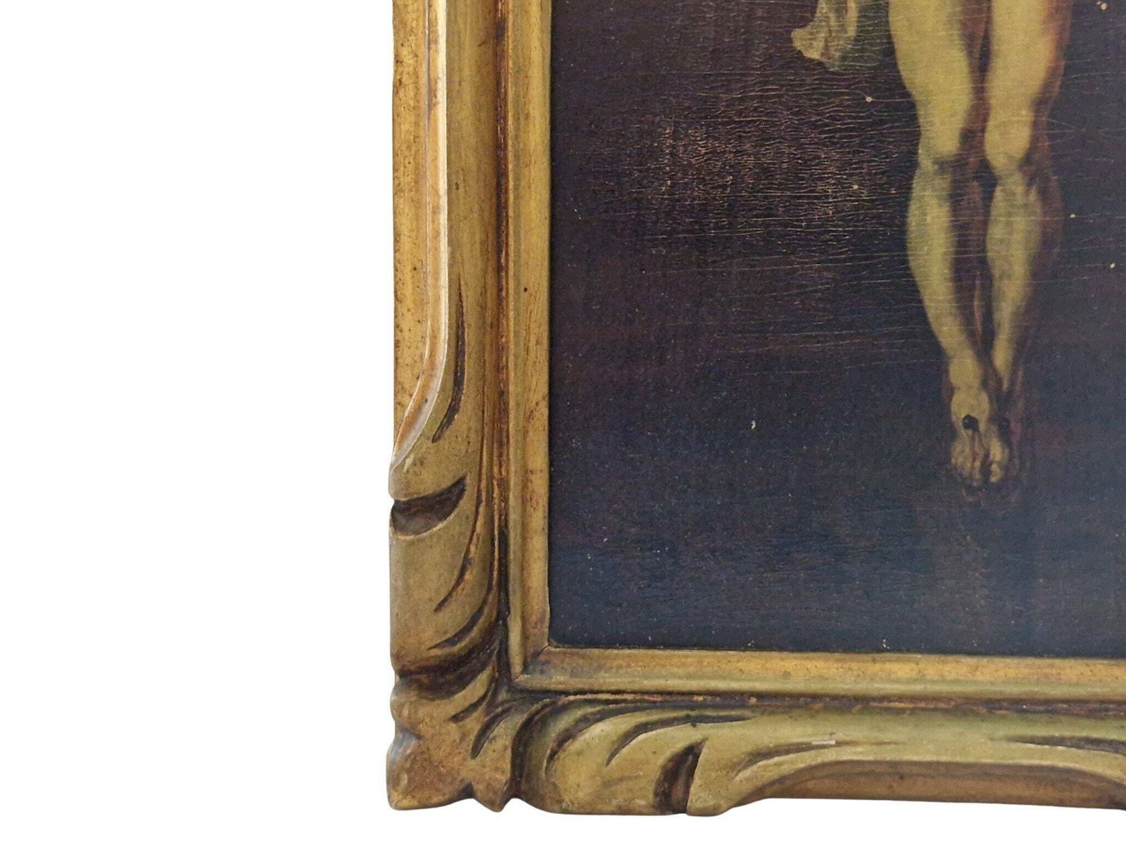 Florentijnse Kunstprint Van De Kruisiging Van Jezus, Christus Aan Het Kruis Naar Rubens, Religieuze Wanddecoratie photo vintage