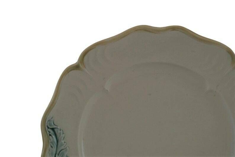 Antique Majolica Artichoke And Asparagus Plate By Fives Lille French Ceramic Wall Plate And Country Kitchen Decor photo 66.0