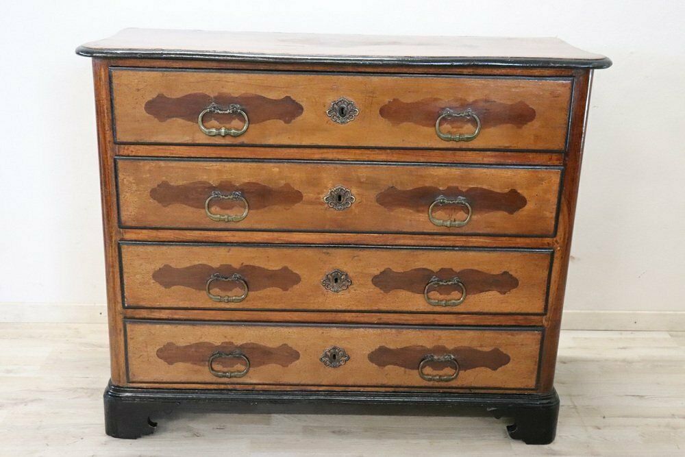photo for sale Antique Chest Of Drawers With Walnut Inlay, 17th Century