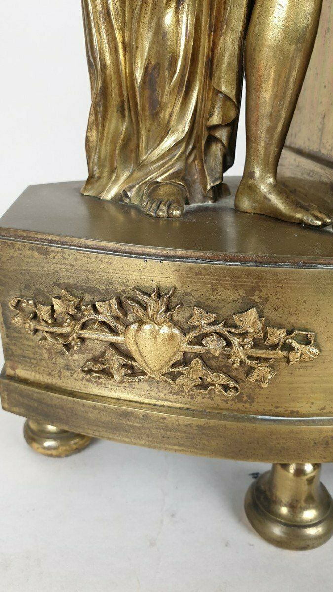 photo for sale The Birth Of The King Of Rome, Bronze Clock, Xixth Century