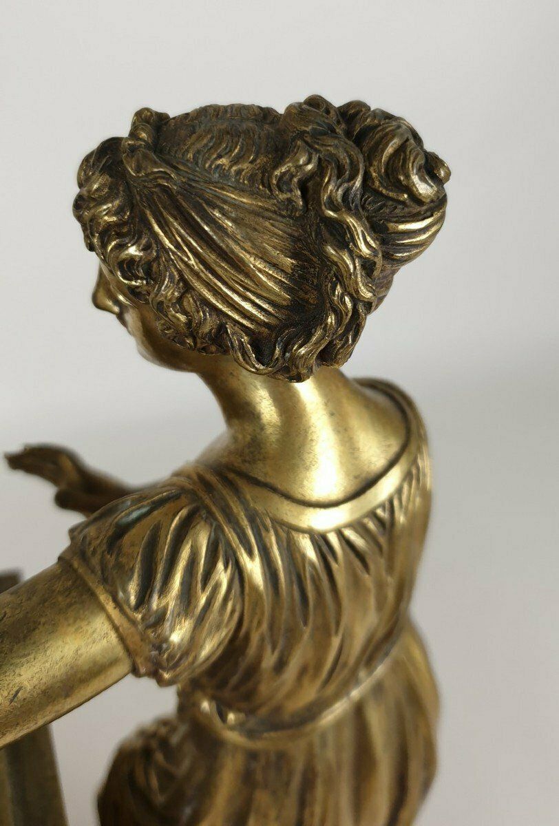 1550.0 The Birth Of The King Of Rome, Bronze Clock, Xixth Century photo