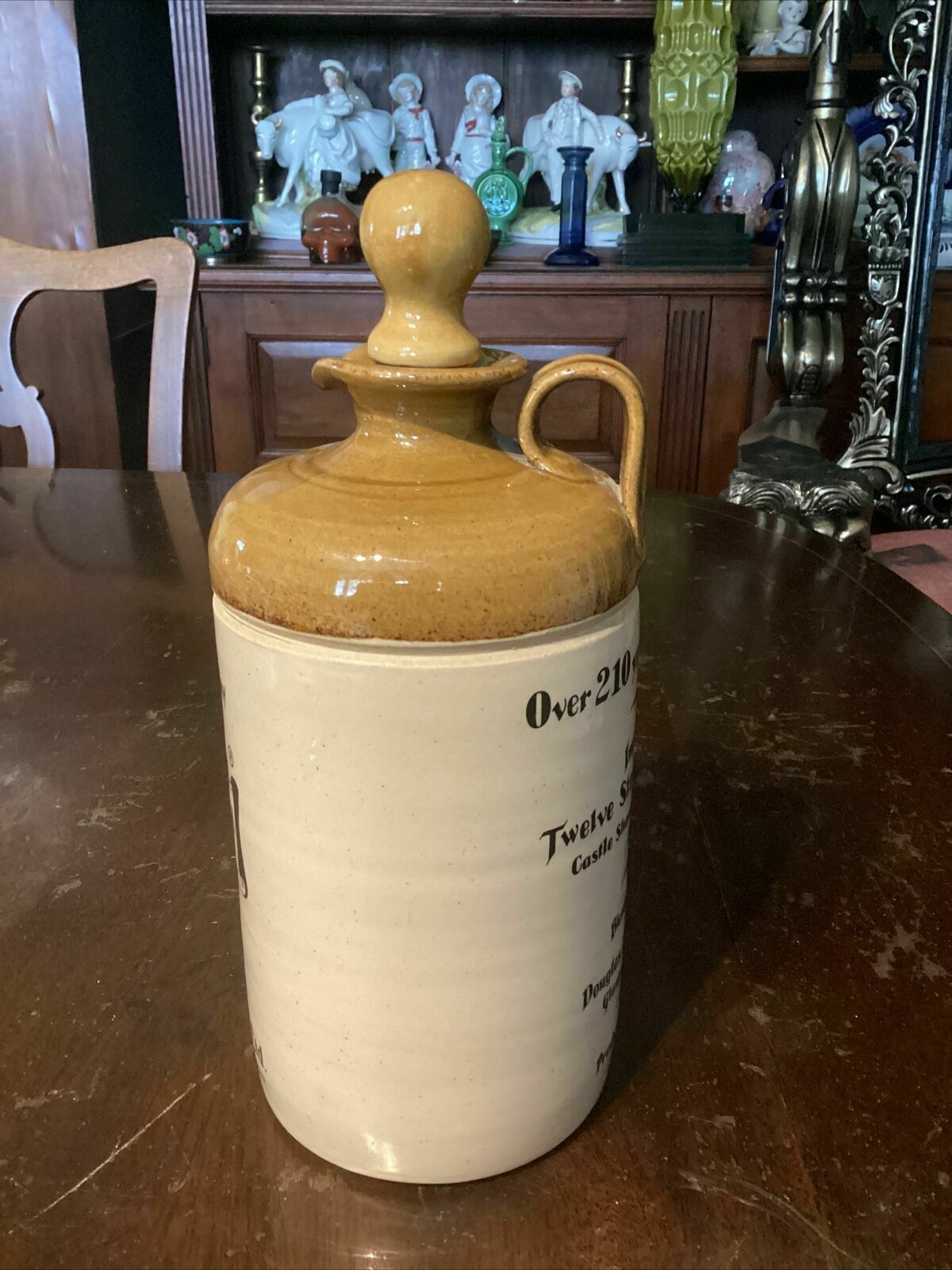 Usquaebach Old Rare Highland Whisky Flagon. Us Import. 12 Stone Flagons Penn. photo vintage