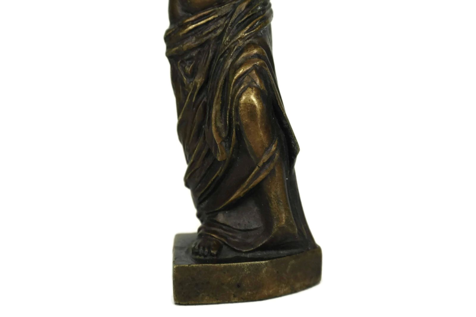 Venus De Milo Bronze Statuette, Greek Goddess Aphrodite Of Milos Figurine photo Home Decor