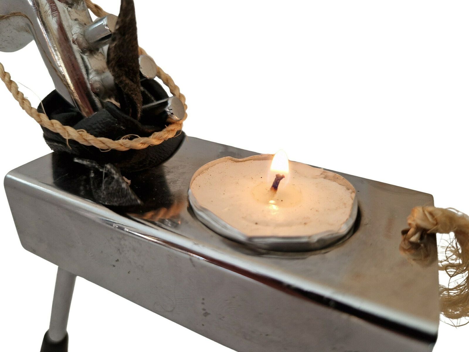 1970s Horse Figurine Tealight Candle Holders, Pair Of Equestrian Candlesticks photo vinterior