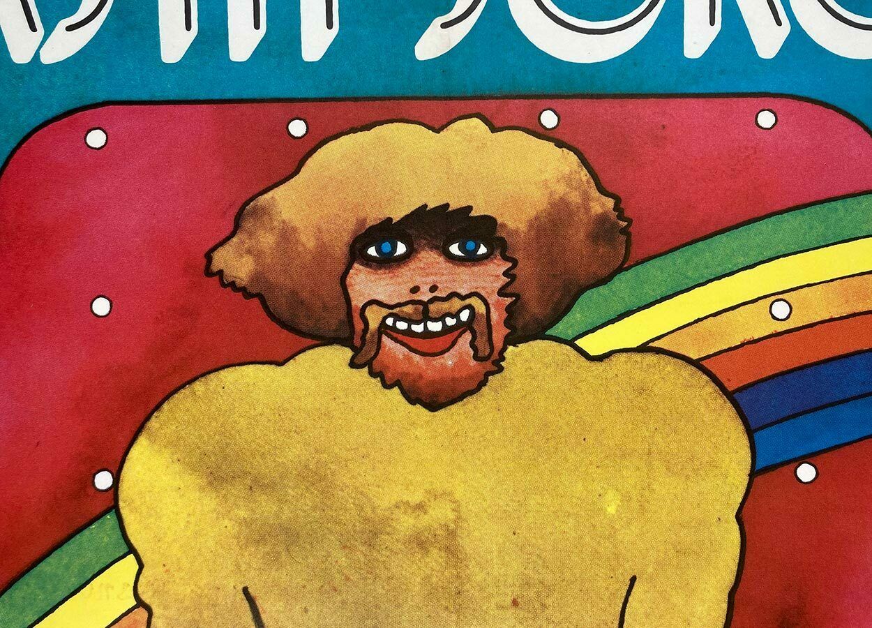 67.0 Original Movie Poster, Finist, The Brave Falcon, Vratislav Hlavatý, 1976, Genuine Czech Print photo