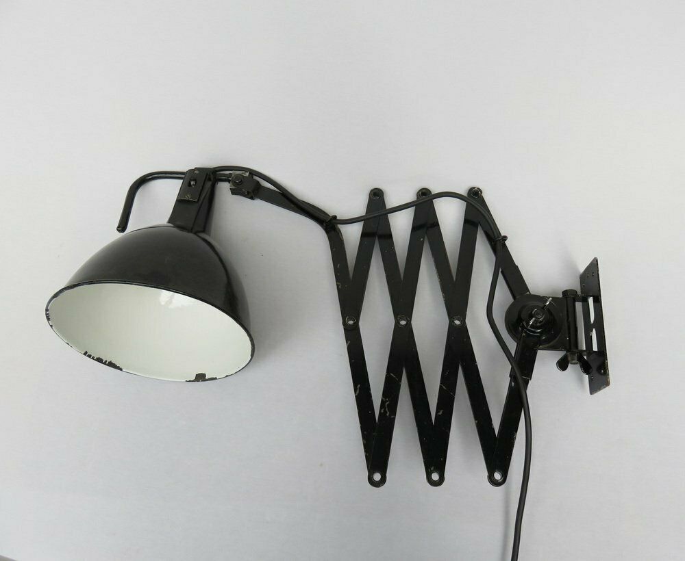Bauhaus Scissor Lamps By Wilhelm Bäder Set Of 2
