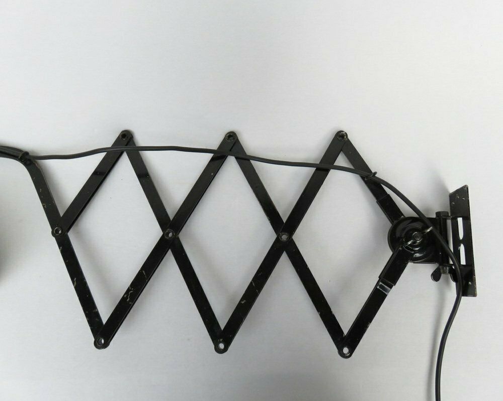 Lighting Bauhaus Scissor Lamps By Wilhelm Bäder Set Of 2 photo