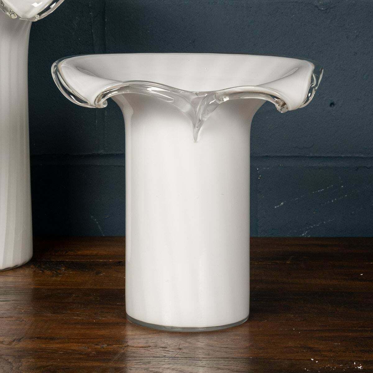 Set Of Three Murano Glass Table Lamps Made In Venice, Italy, C.1980 photo vintage