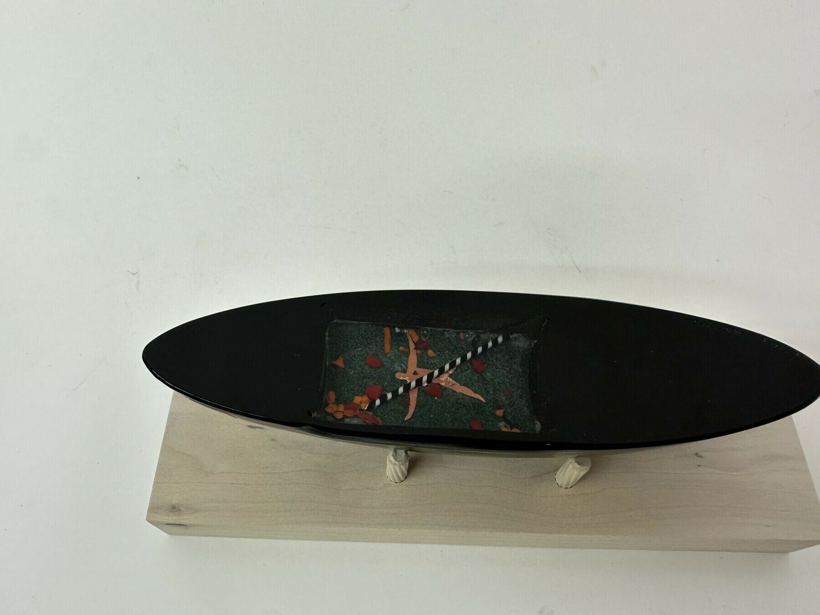 Bertil Vallien For Kosta Boda Glass Boat Sculpture Limited Edition Voyage photo buy