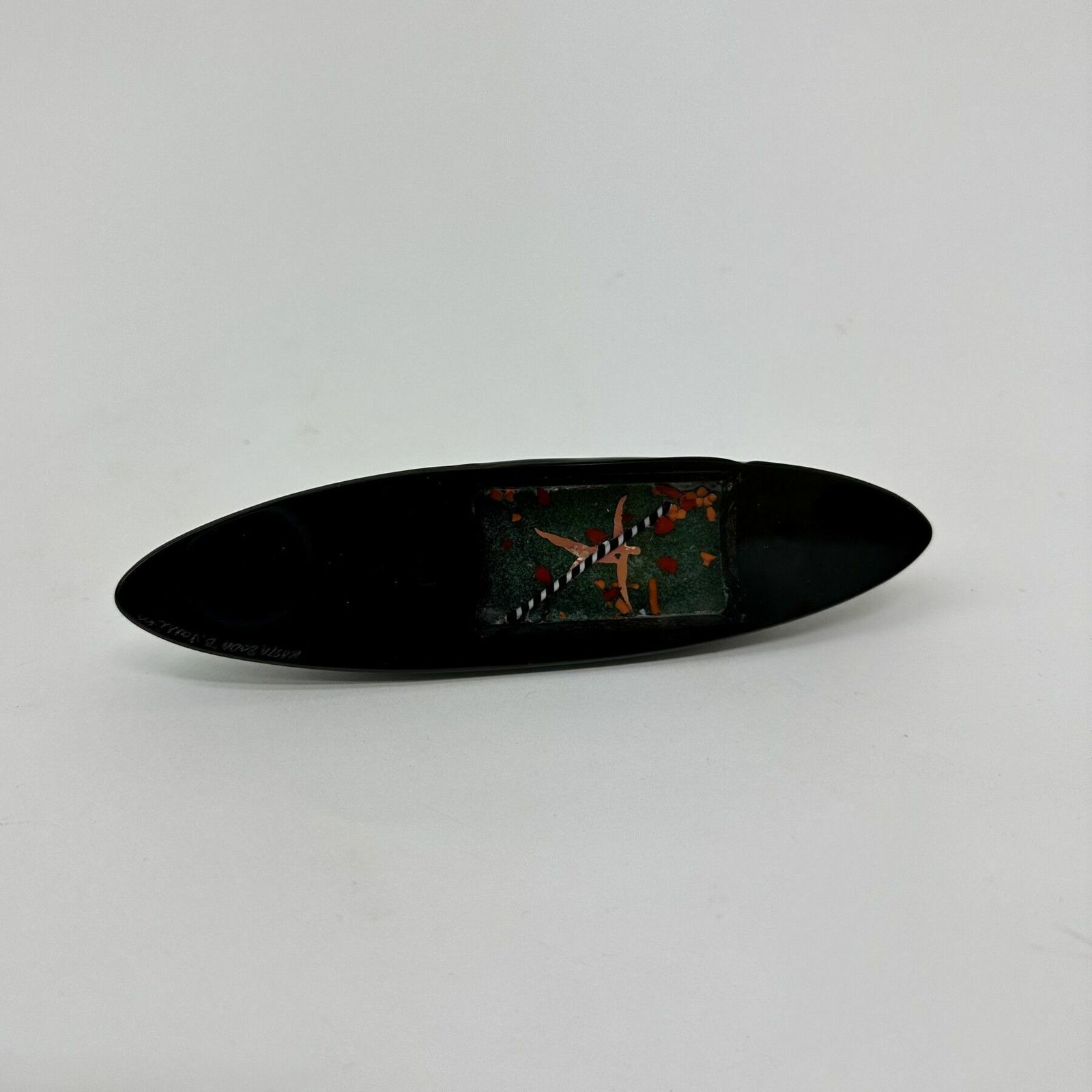 Bertil Vallien For Kosta Boda Glass Boat Sculpture Limited Edition Voyage photo vintage