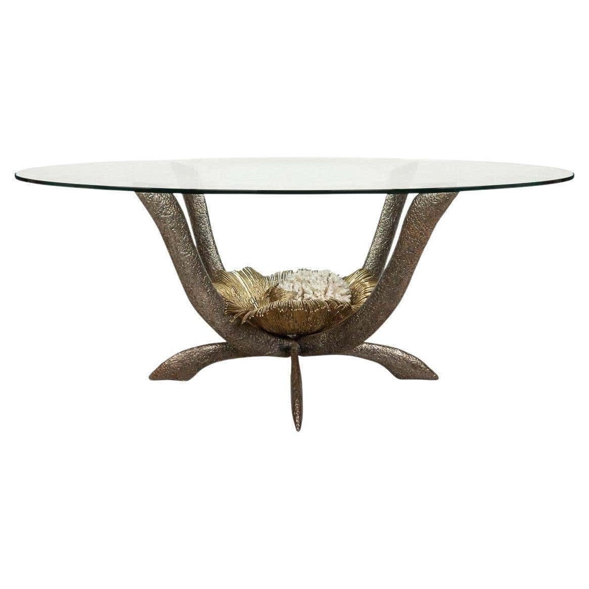 20th Century French Dining Table By Jacques Duval Brasseur, France, C.1970