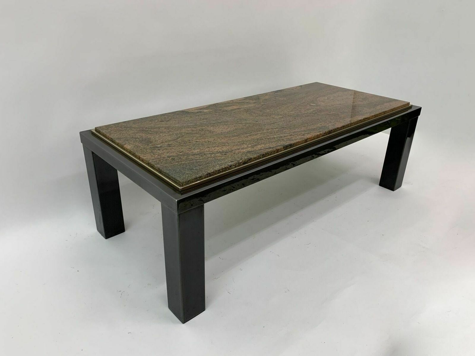 Mid Century Hollywood Regency Salontafel Van Graniet – Fedam Design, België, Jaren 1970 photo Meubels