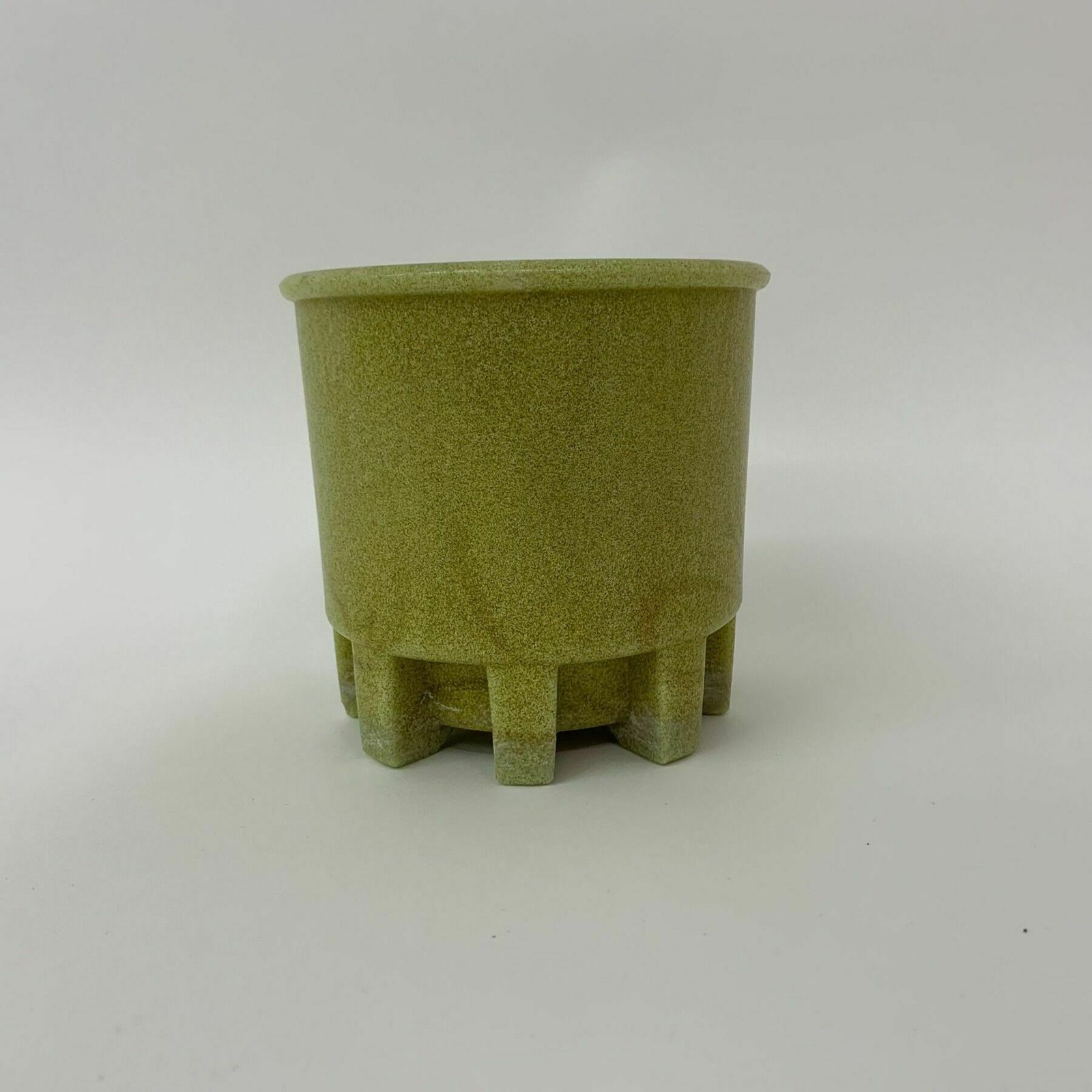 Antiek Leerdam Copier Cactuspotje In Geel Graniverglas, 1928 photo furniture