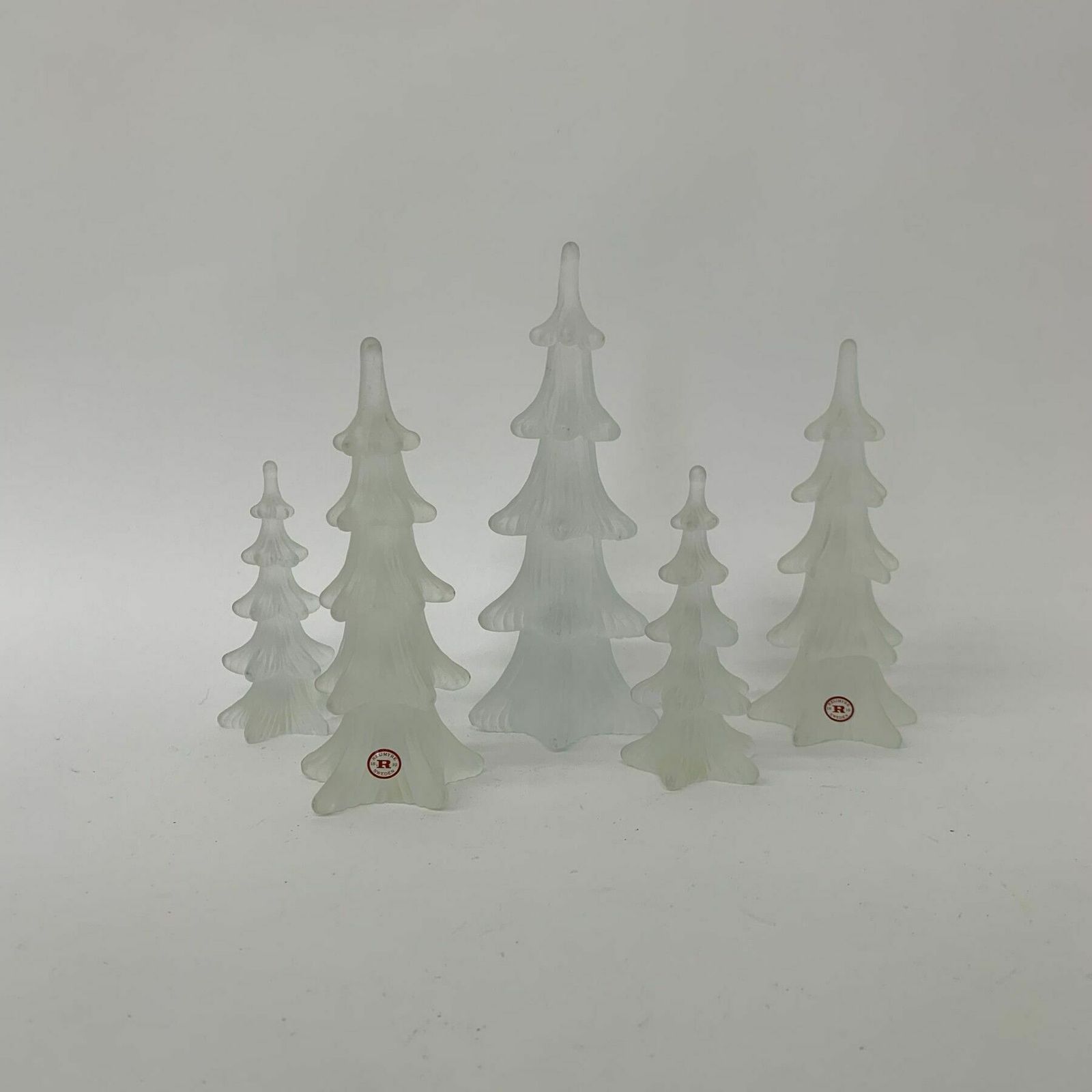 Reijmyre Glass Christmas Trees, Zweden photo for sale