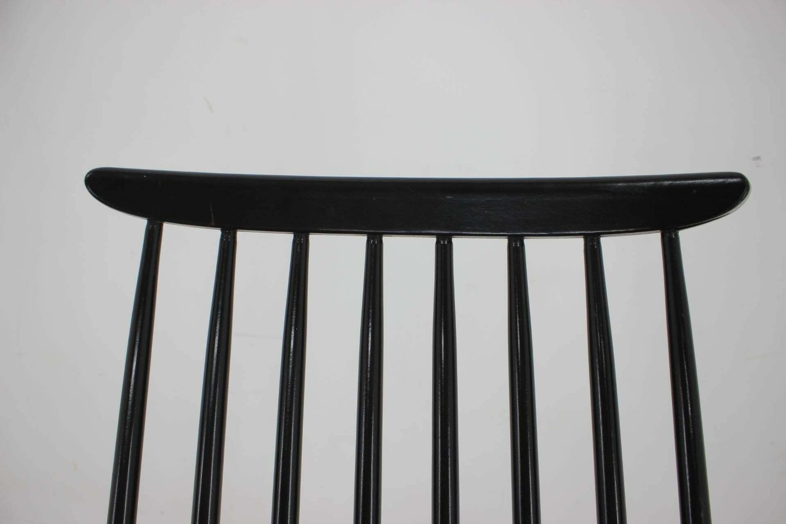 photo vinterior 1960s Varjosen Puunjalostus Beech Rocking Chair, Finland