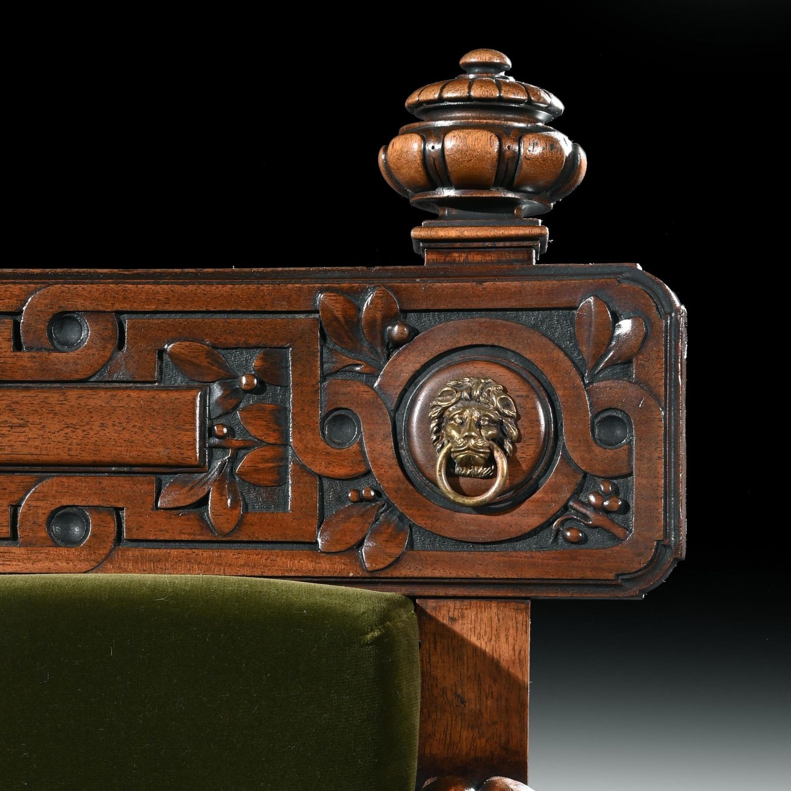 Rare 19th Century Lion Monopodia Armchair After Thomas Hope. photo Furniture