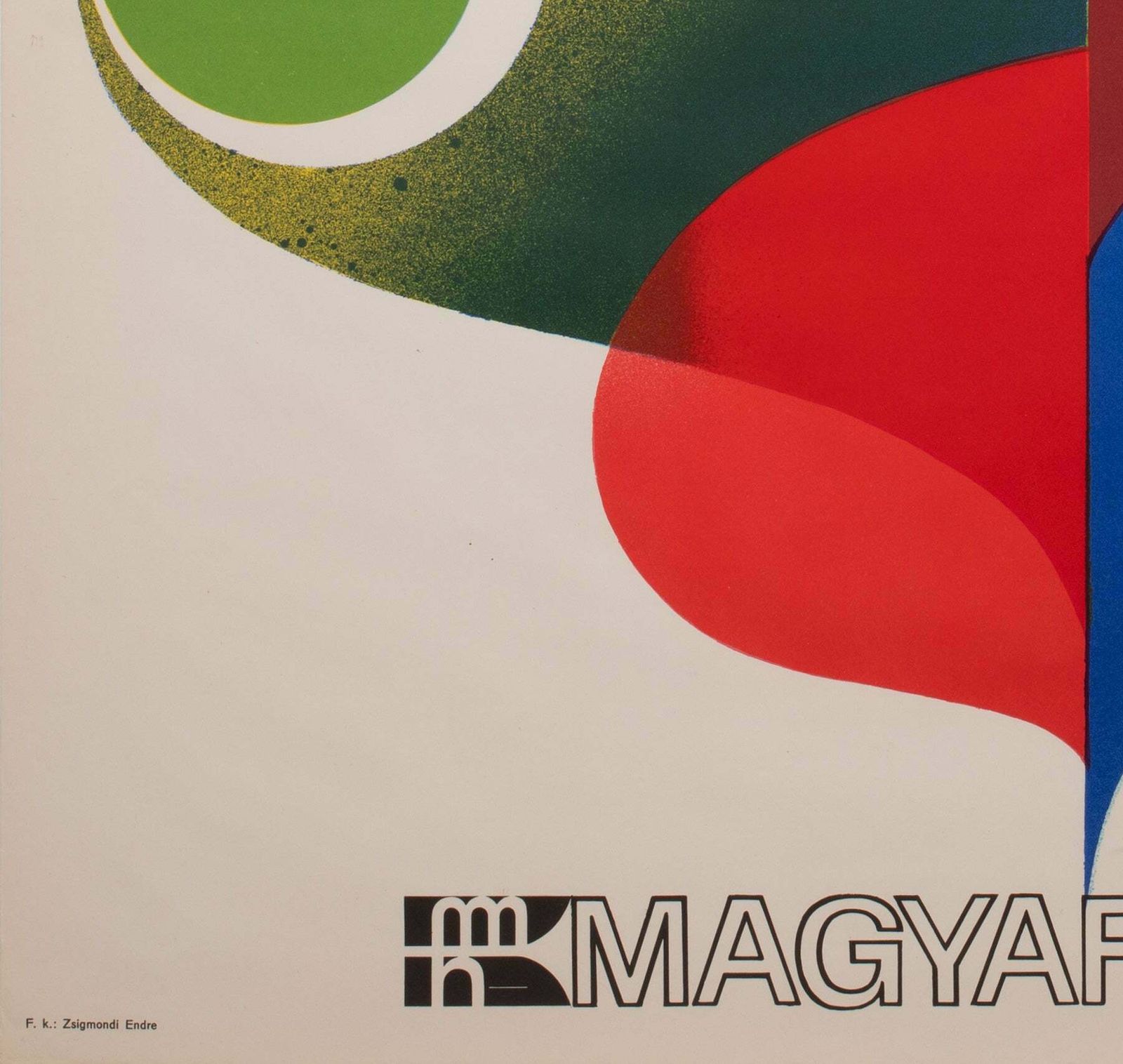 Magyar Hirdeto 1968 Hungarian Advertising Poster, Simonyi Emoke & Jozsef Pecsenke photo buy