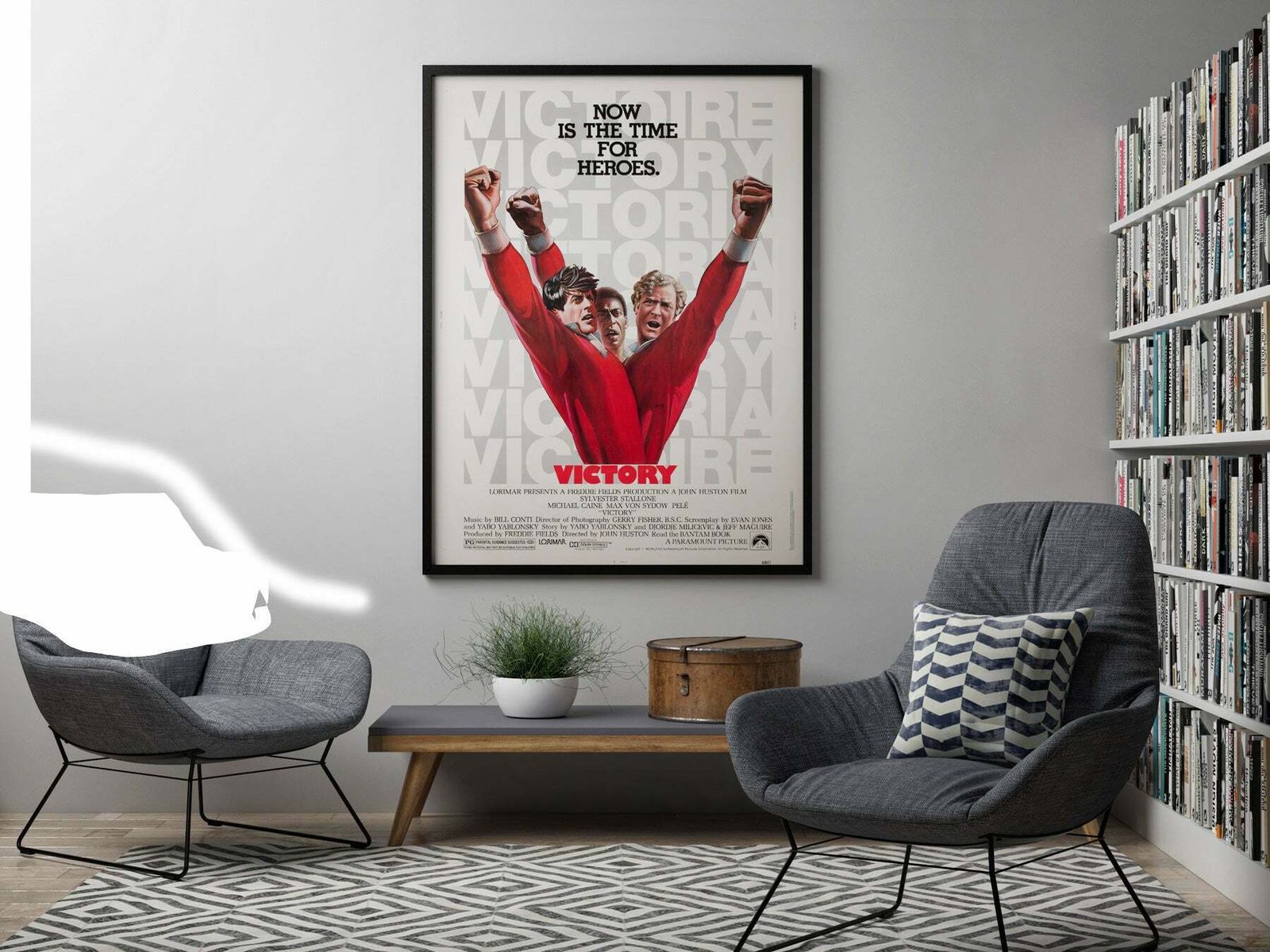 Escape To Victory 1981 Us 30x40 Film Poster photo furniture