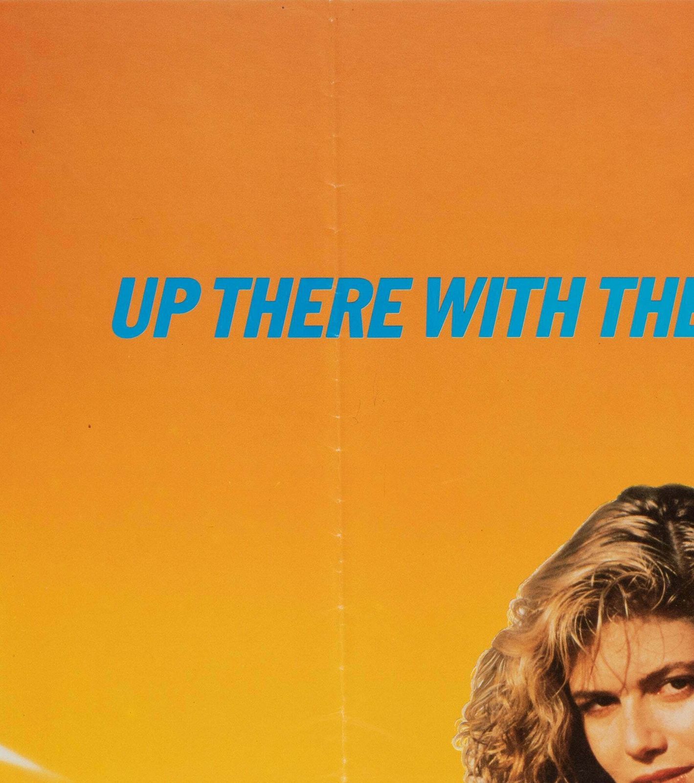 Top Gun 1986 Uk Quad Film Poster, Brian Bysouth photo Art